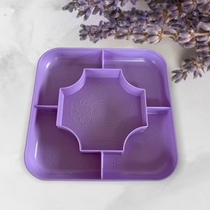❤️ NIB❤️ SANRIO Characters Purple 360 Rotating Tray